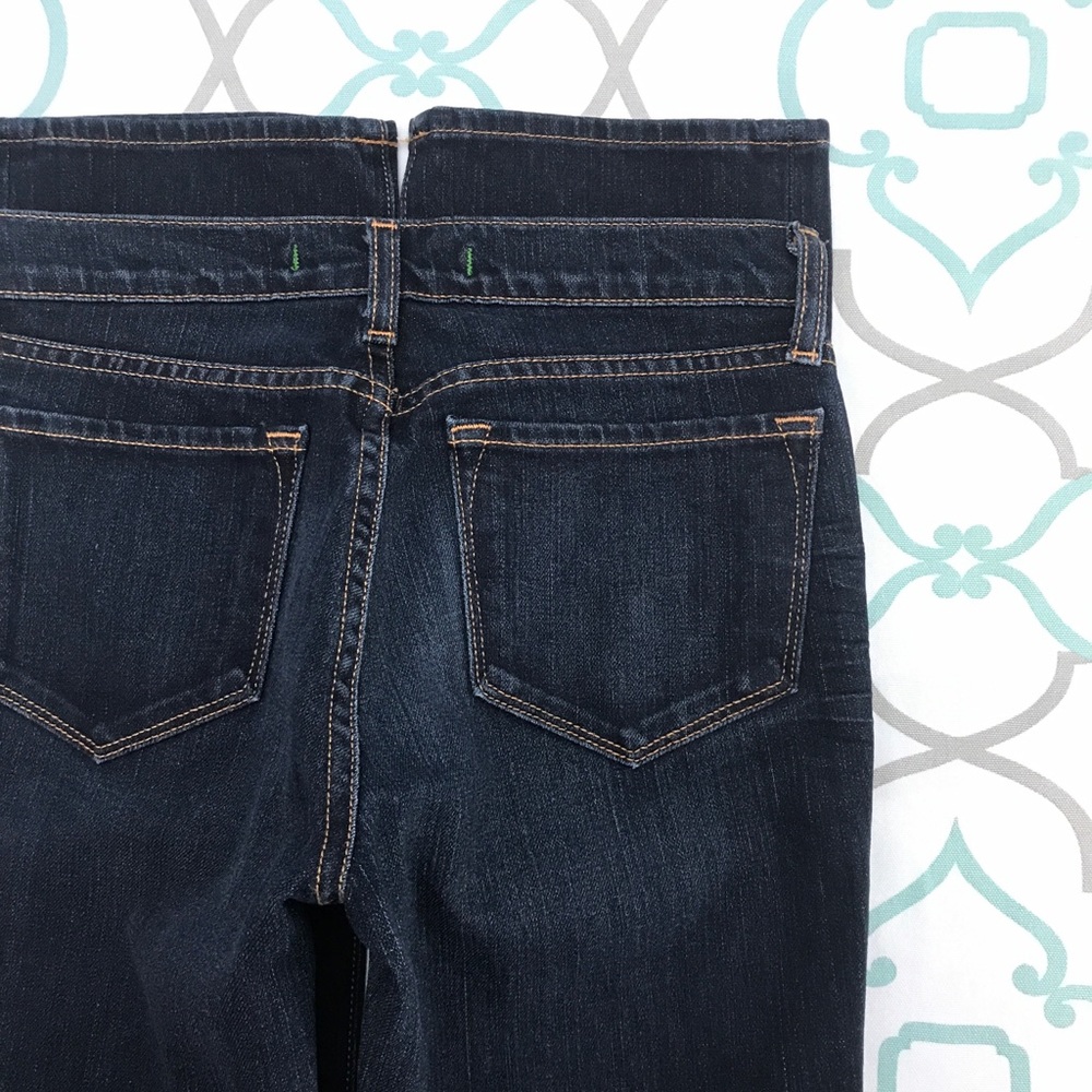 33.5”💙👖LIKE NEW! J BRAND!👖💙25 0 LONG TALL DARK - Picture 2 of 8